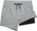 maamgic Mens Swim Trunks with Compression Liner - No-Chafe 5