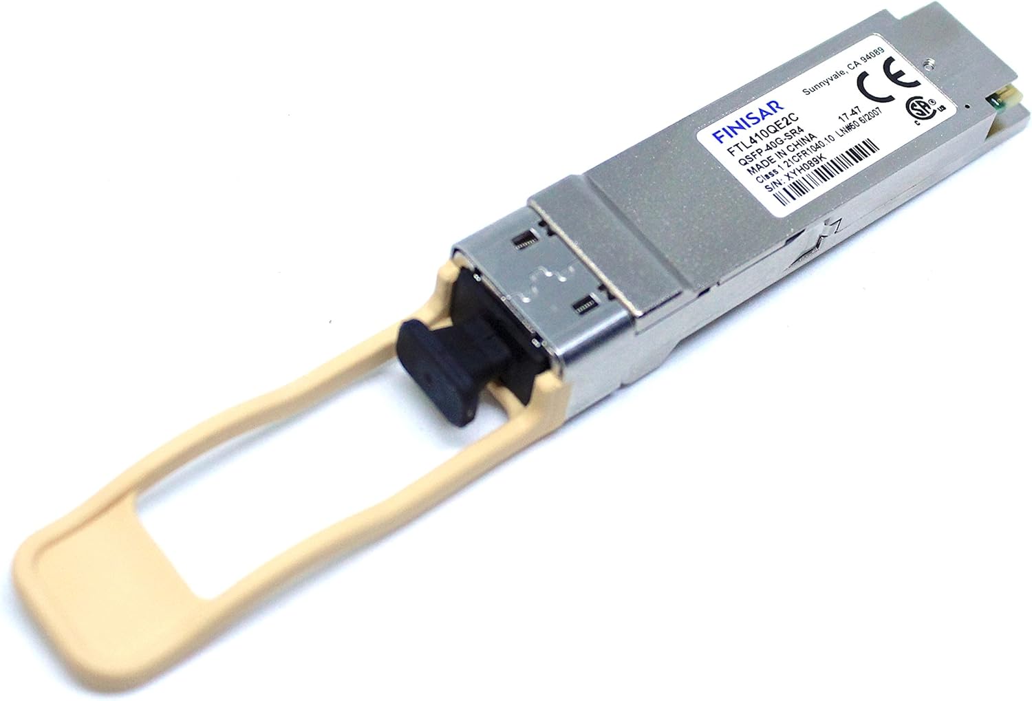 Finisar 40BASE-SR4 100m QSFP+ Optical Transceiver Module Review