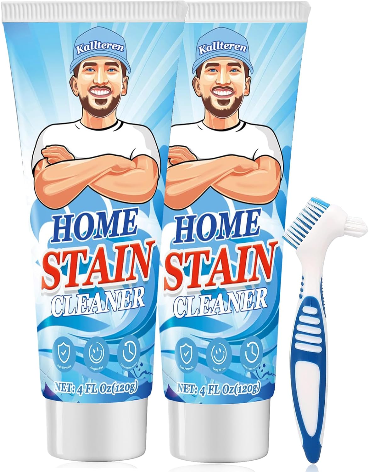 Kallteren Grout Cleaner: 2 Pack for Sparkling Floors!