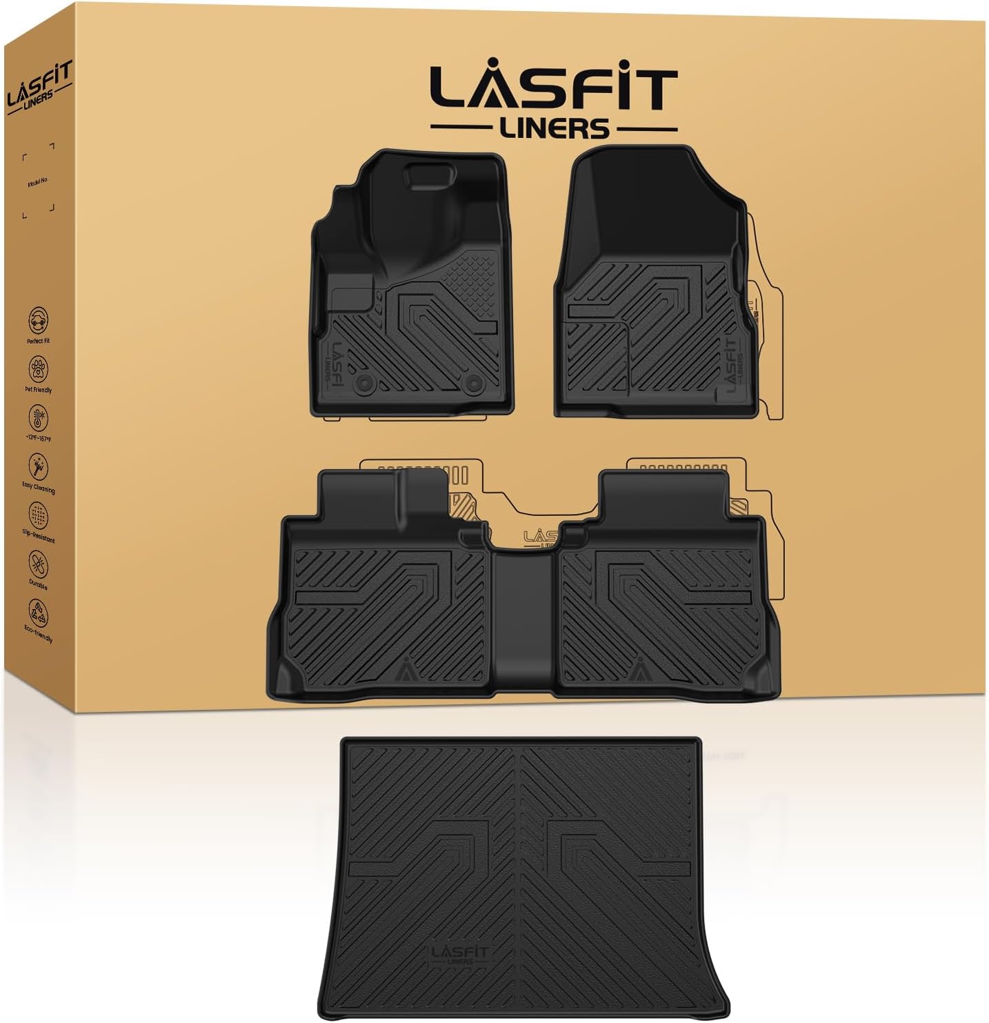 Custom Fit Floor Mats for Chevrolet Equinox & GMC Terrain 2010-2017