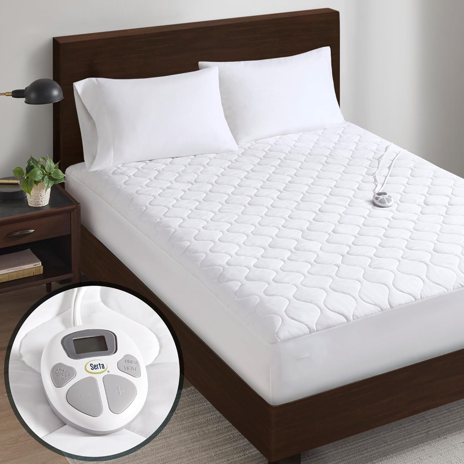 Serta Heated Mattress Pad Full Size for Ultimate Comfort