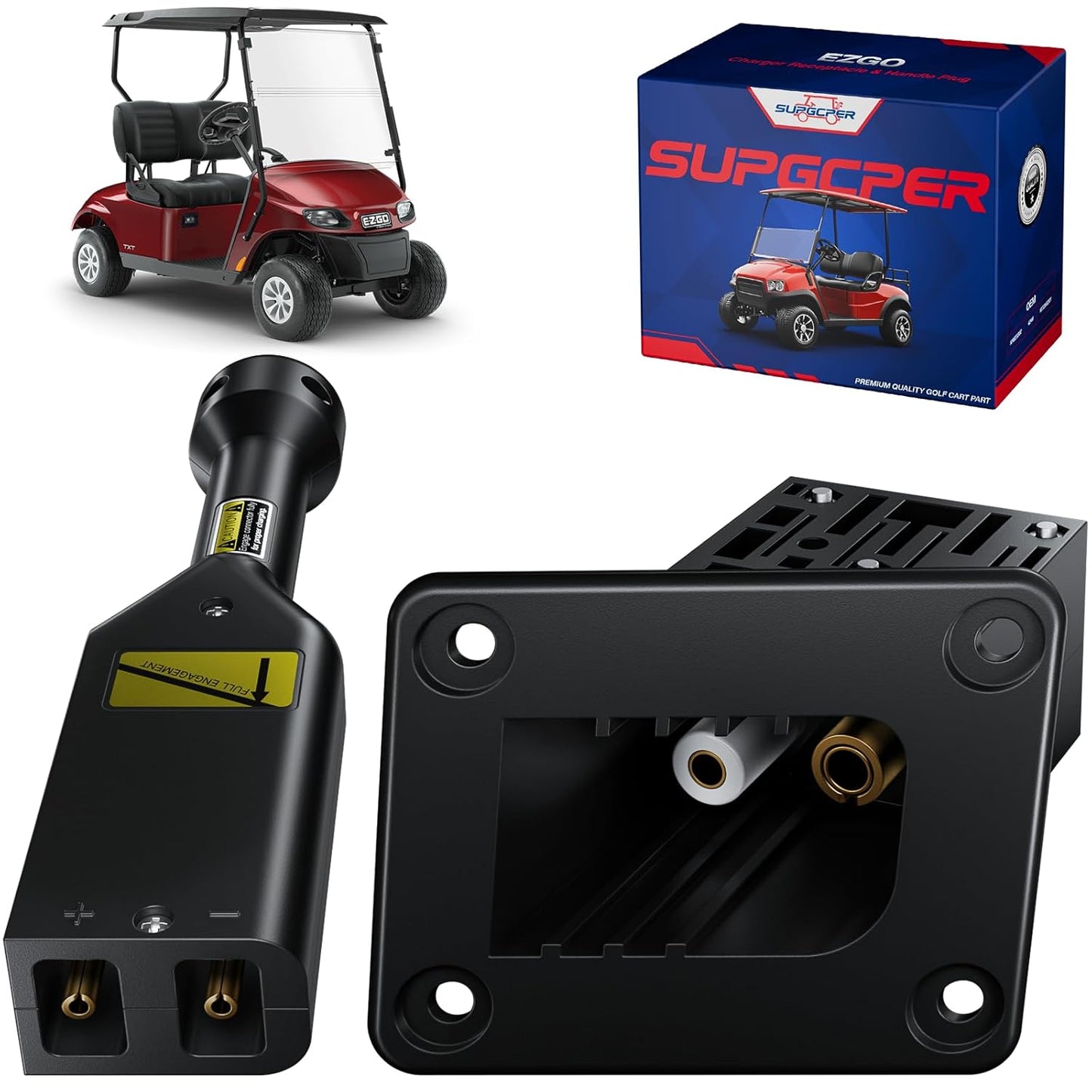 Upgrade Your EZGO Charger with EZ Plug-in Port