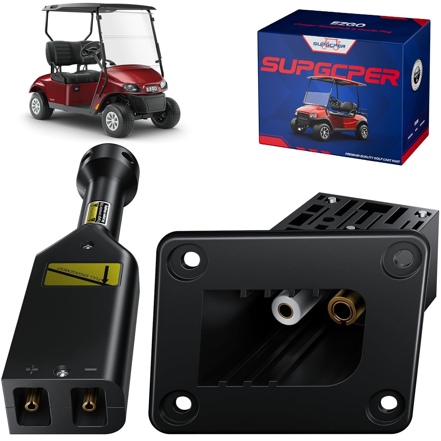 Upgrade Your EZGO Charger with EZ Plug-in Port