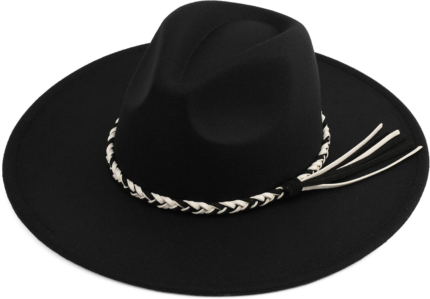 Big Wide Brim Women Fedora Hat for Stylish Outdoor Events