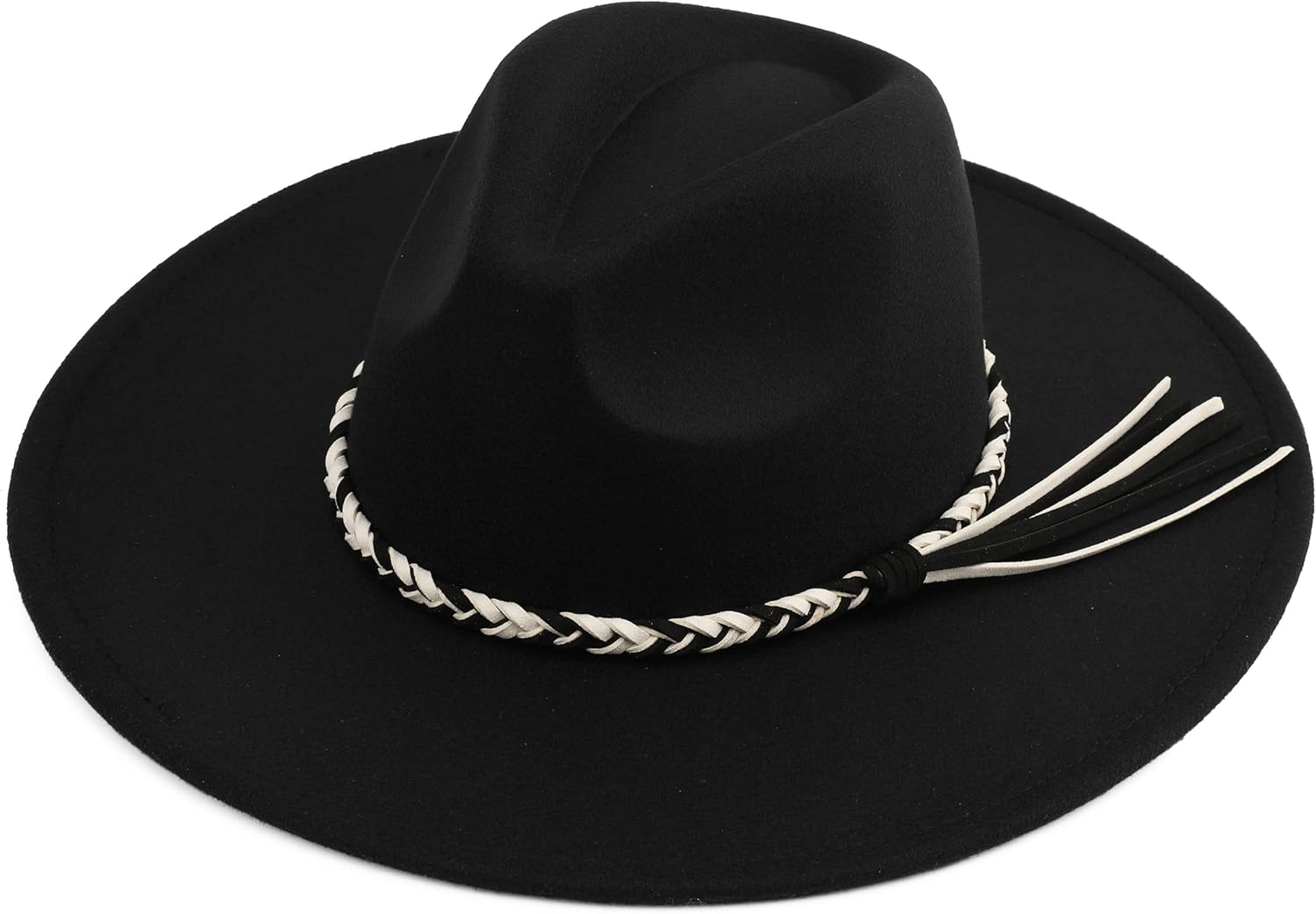 Big Wide Brim Women Fedora Hat for Stylish Outdoor Events