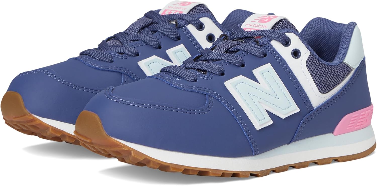 New Balance Kids' 574 V1 Lace-Up Sneakers for Active Play