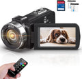 Camcorder Video Camera 4K Ultra 48MP with 18X Zoom - Vlogging