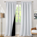 Long Blackout Curtains 108 in Length Greyish White - Full Room