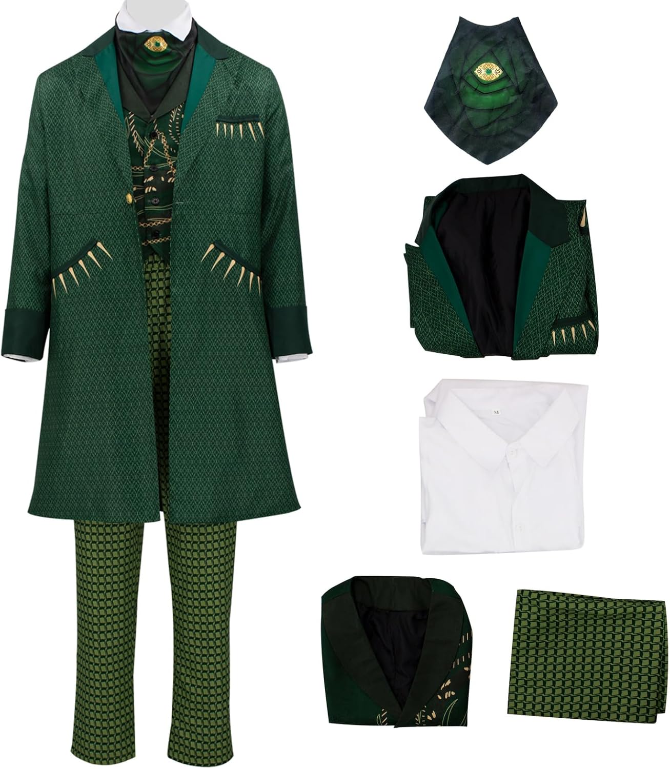 Wizard Costume Adult Ruler Witch Full Suit for Halloween Fun