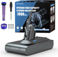 7000mAh V8 Battery Replacement Compatible with Dyson V8 - Longer Run