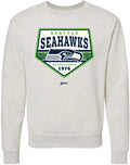 NFL Zubaz Unisex Pullover Sweatshirt Warm Fleece Crew Neck Style
