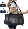 Airline Approved Cat and Small Dog Carrier 17x11x9.5 in - Under-Seat