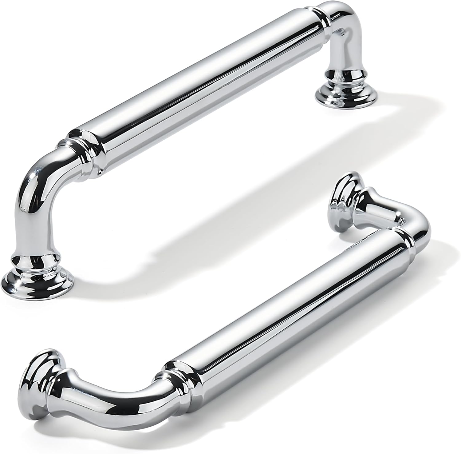 Polished Chrome Heavy-Duty Cabinet Pulls for Home Upgrades