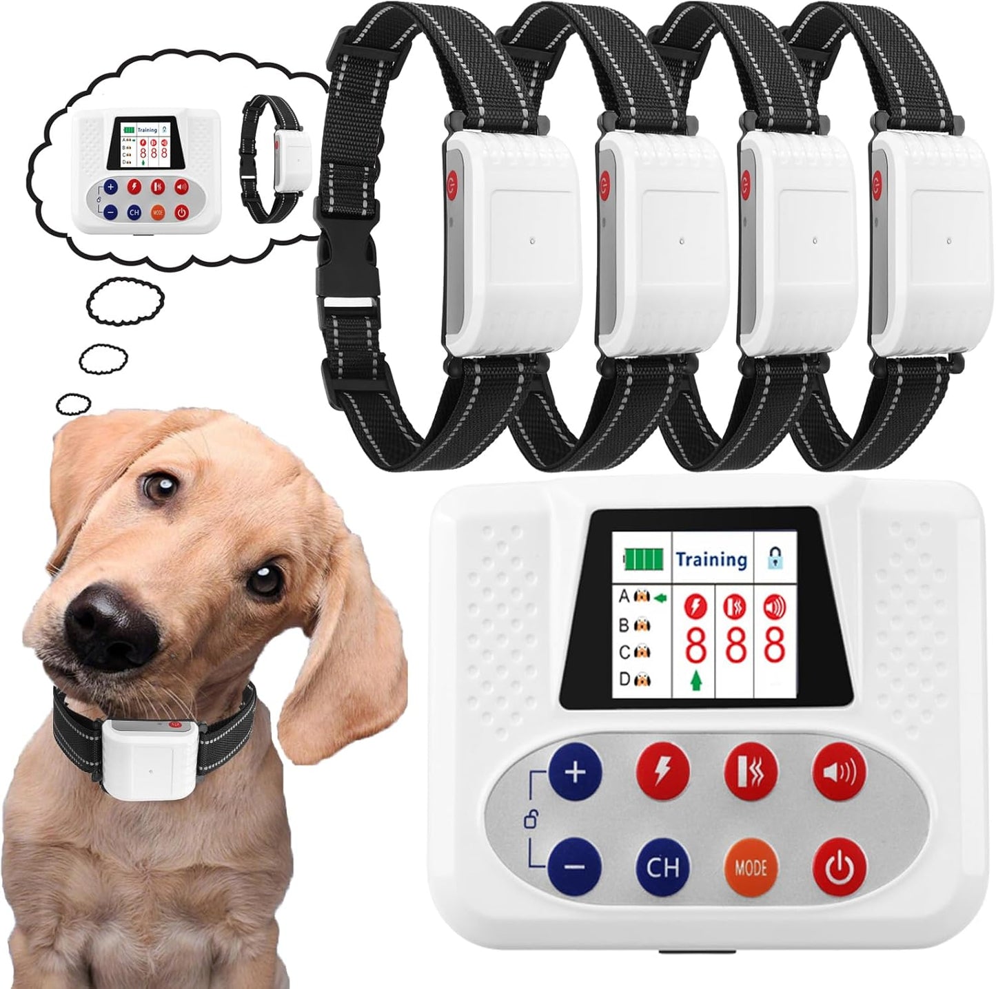 IP67 Waterproof Wireless Dog Fence with 3 Training Modes