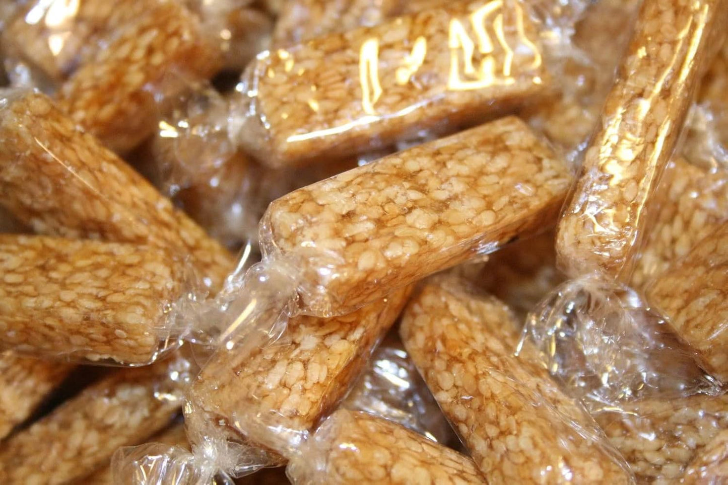 Bayside Candy Sesame Crunch - Sweet Crunchy Snack Bars 10LB