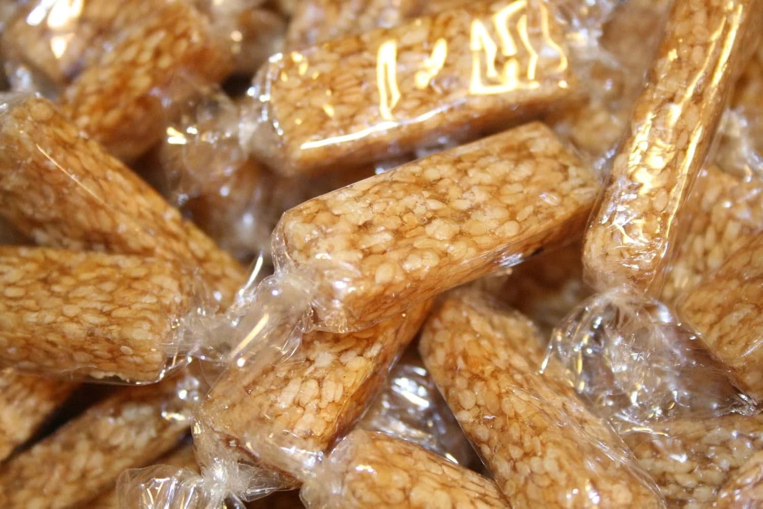 Bayside Candy Sesame Crunch - Sweet Crunchy Snack Bars 10LB