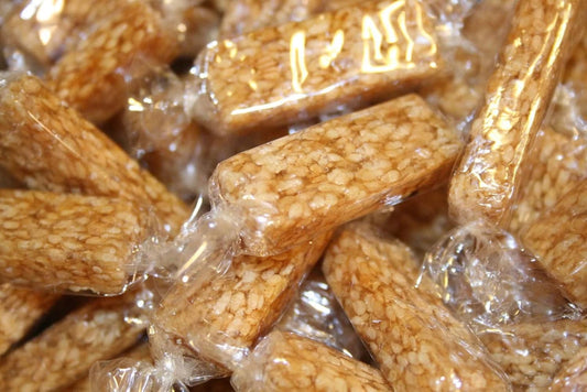 Bayside Candy Sesame Crunch - Sweet Crunchy Snack Bars 10LB