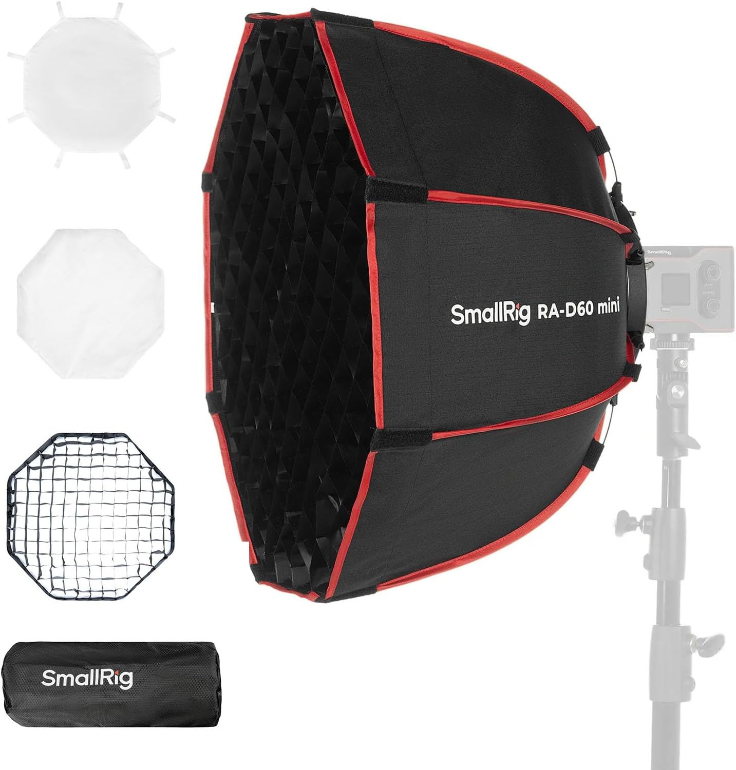 SmallRig RA-D60 Parabolic Softbox for RC60/RC100 Video Lights
