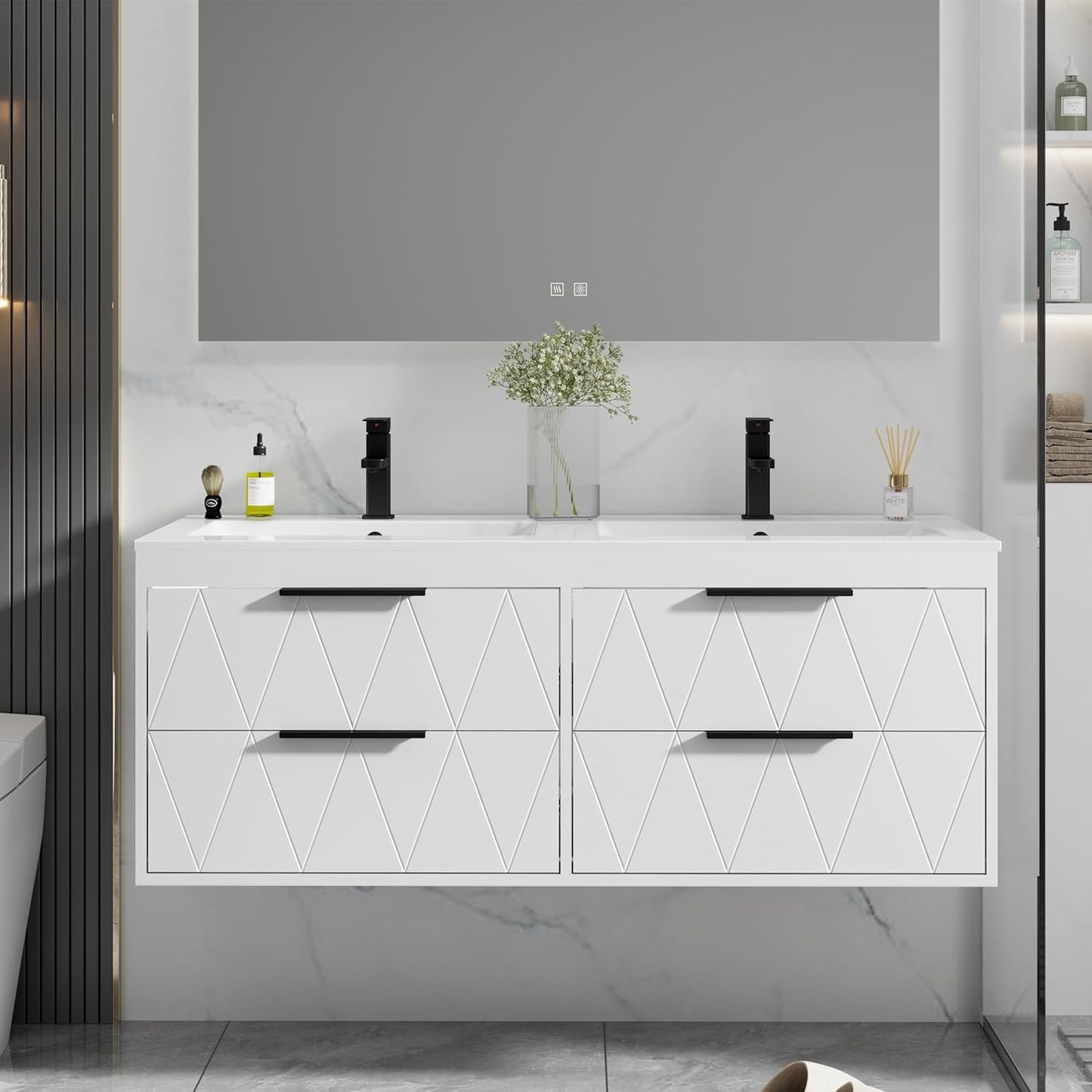 eclife 48 in Bathroom Vanities Cabinet with Sink Combo Review