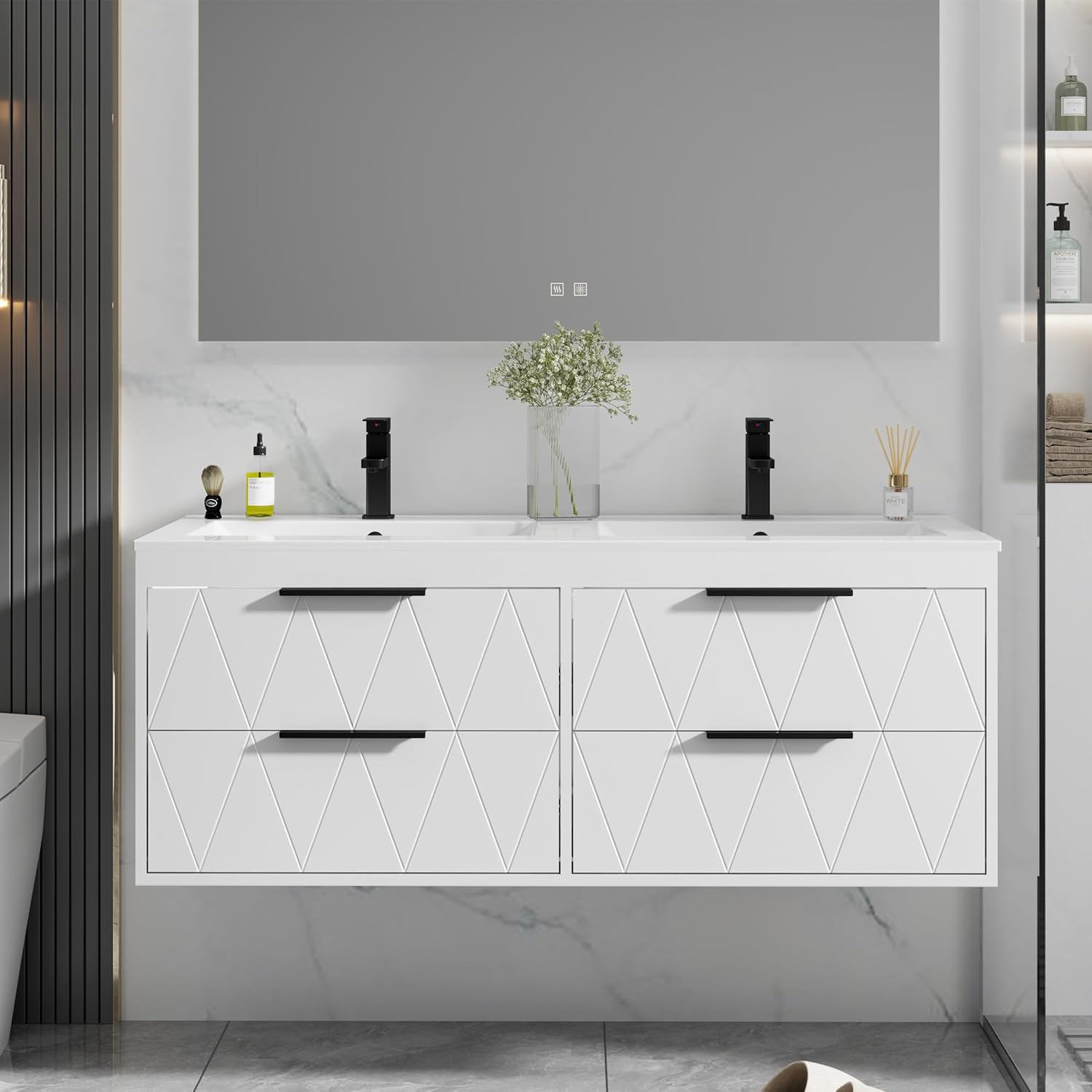 eclife 48 in Bathroom Vanities Cabinet with Sink Combo Review