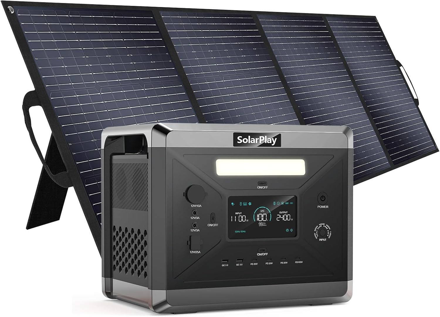 2400W Solar Generator: Ultimate Portable Power!
