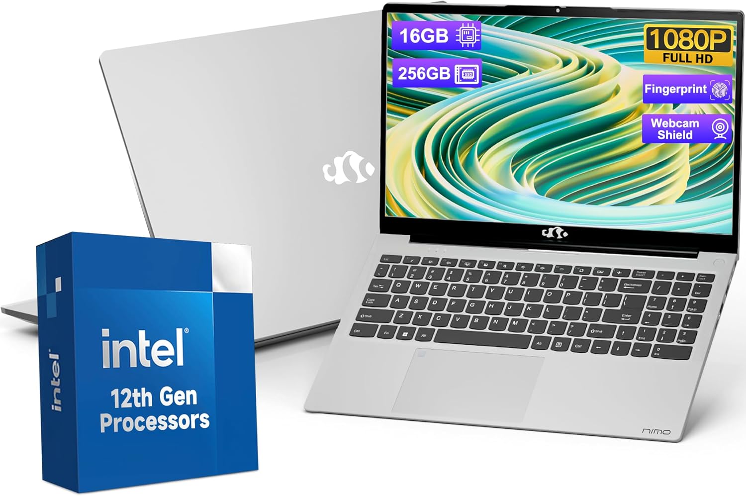 15.6 FHD Laptop with 16GB RAM and Intel Pentium N100 Processor