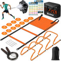 Agility Ladder Speed Training Set - Complete 20ft Kit for Agility