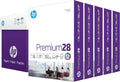 8.5 x 11 Paper Premium 28 lb 5 Ream Case - Bright White Performance