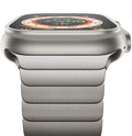 Titanium & Stainless Steel Link Bracelet for Apple Watch - Durable