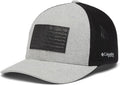 Columbia PFG Leather Fish Flag Mesh Ball Cap - Breathable Fit