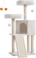 Feandrea Cat Tower 45.3-in Cat Condo - Cozy, Stable Play Center
