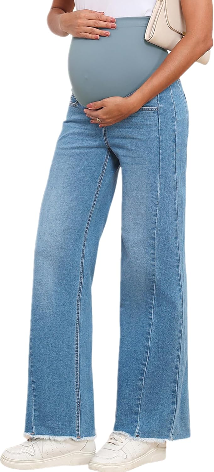 BLENCOT Maternity Jeans for Women: Stylish and Comfortable Fit