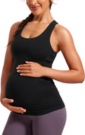 CRZ YOGA Butterluxe Maternity Racerback Tank - Comfortable Support