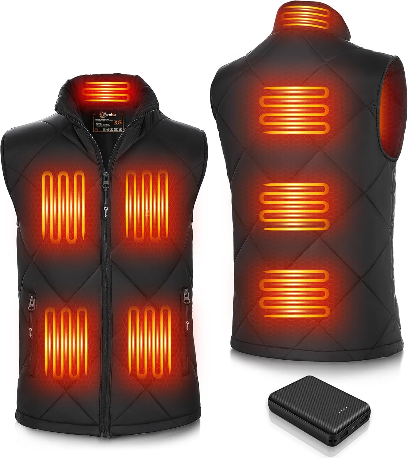 FERNIDA Heated Vest for Men & Women - Lightweight & Thickened