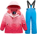 Boys Ski Jacket and Pants Snow Suit - Waterproof Windproof Winter Coat