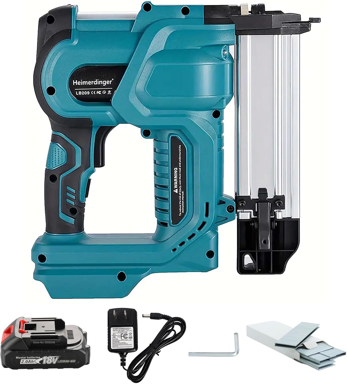 18 Gauge Cordless Brad Nailer for Upholstery and Woodworking