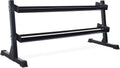CAP Barbell Dumbbell Rack | 5-50lb Pair Storage - Sturdy Two-Tier