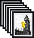 12x16 Picture Frames Set of 6 with Plexiglass - Versatile Wall