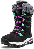 HOBIBEAR Women's Waterproof Winter Snow Boots - Lightweight Warm Shoes