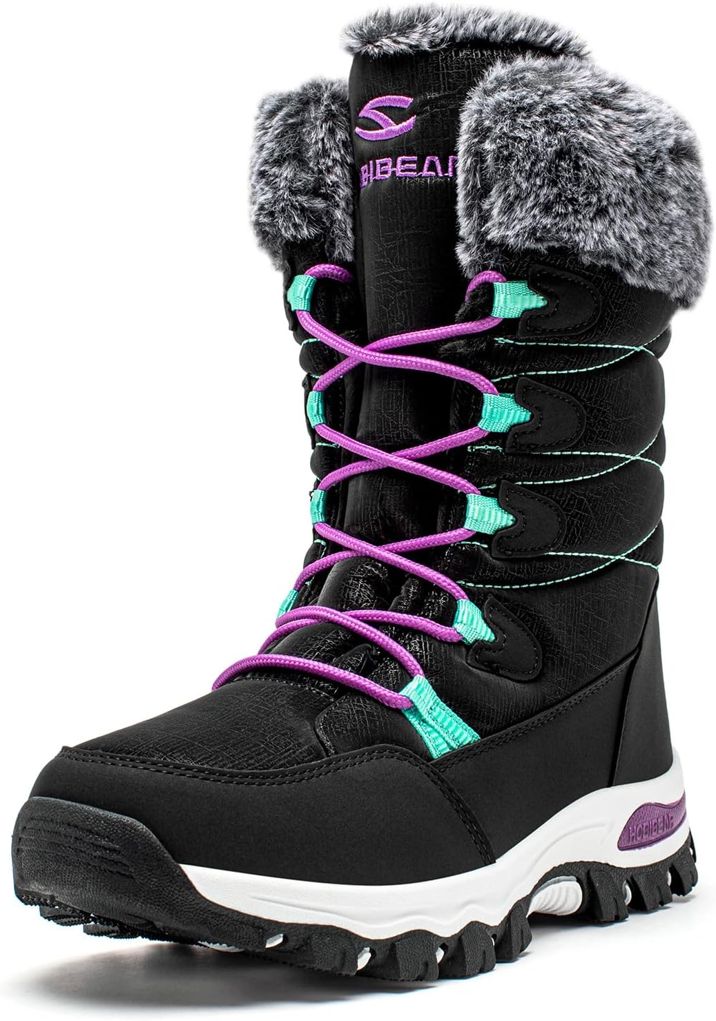 HOBIBEAR Women's Waterproof Winter Snow Boots for Comfort