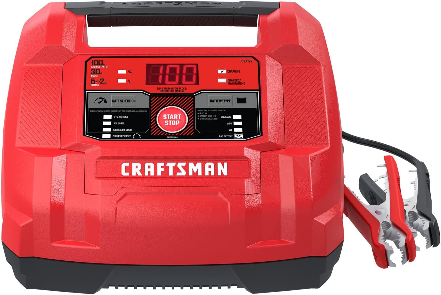 CRAFTSMAN 6-in-1 Battery Charger: Fully Automatic & Multi-Functional