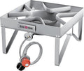 GasOne Stainless Steel Outdoor Propane Burner for Cooking