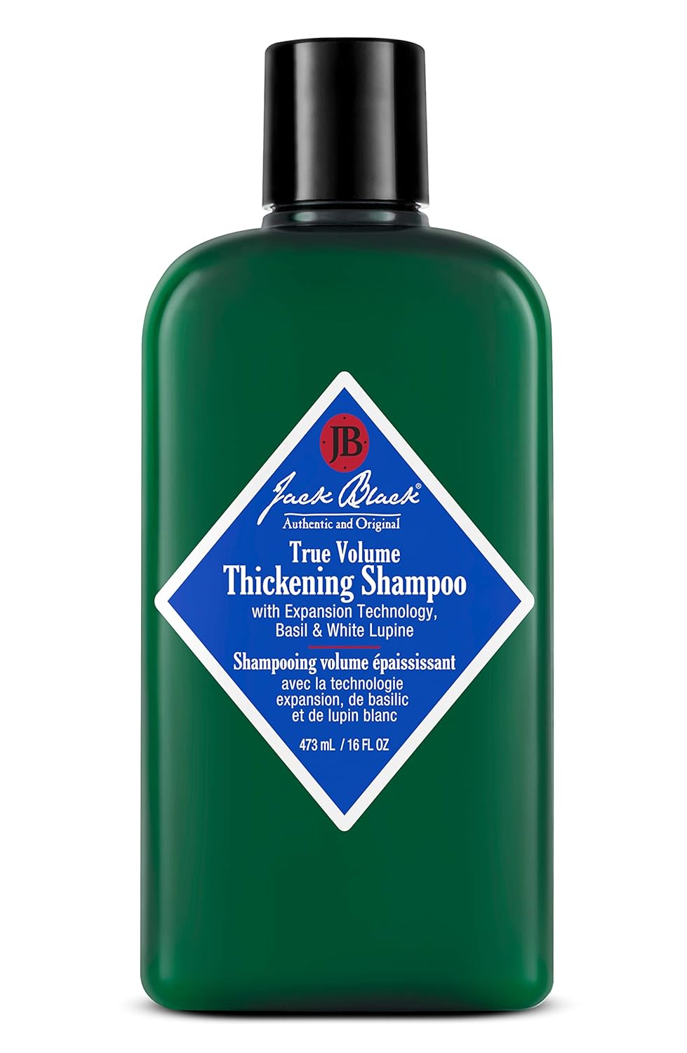 Jack Black True Volume Thickening Shampoo for Fuller Hair