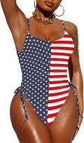 Pink Queen Womens One Piece Swimsuit for Flattering Tummy Control
