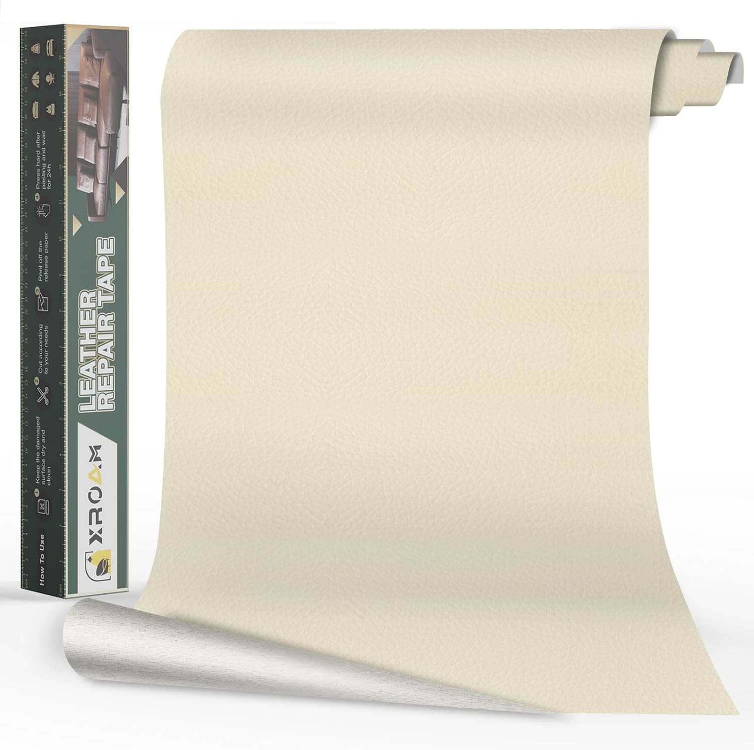 Leather Repair Tape for Furniture, Self Adhesive Patch 23.6x79 in