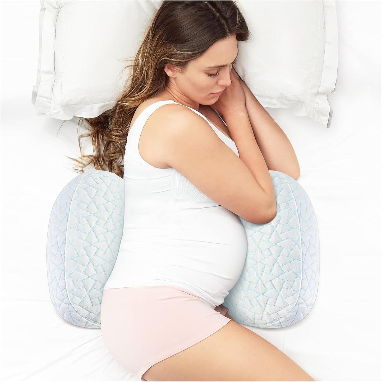Pregnancy Pillows for Sleeping - Adjustable Maternity Wedge