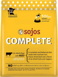 SOJOS Complete Beef Dehydrated Dog Food 1.75 lb Yellow - Grain-Free