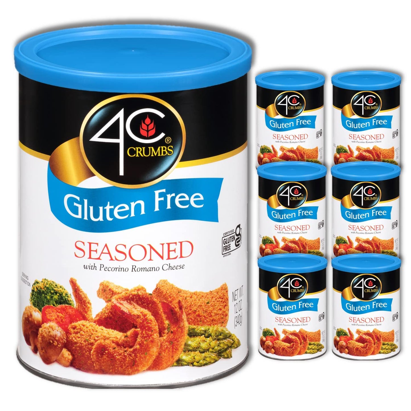 4C Premium Gluten Free Bread Crumbs for Flavorful Cooking