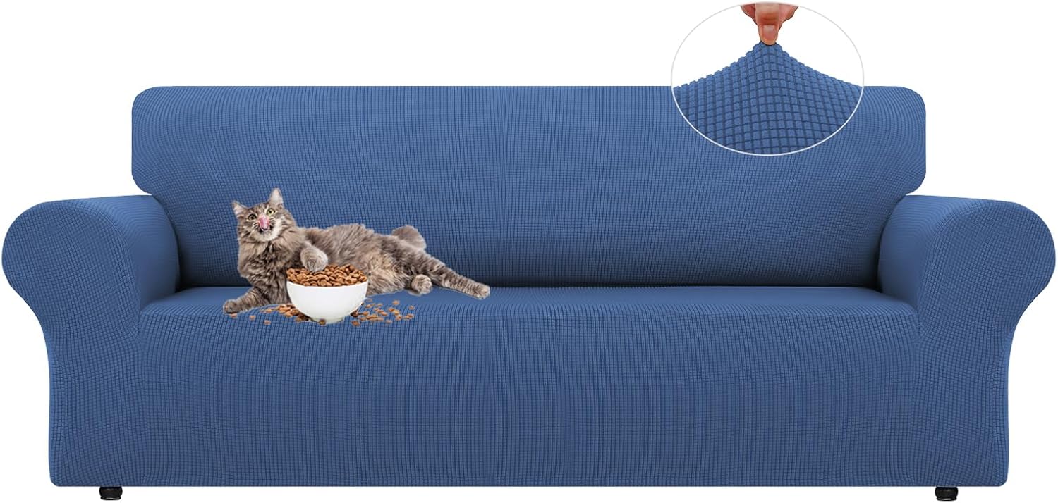 LURKA Stretch Sofa Slipcovers for 3 Cushion Couch Protection