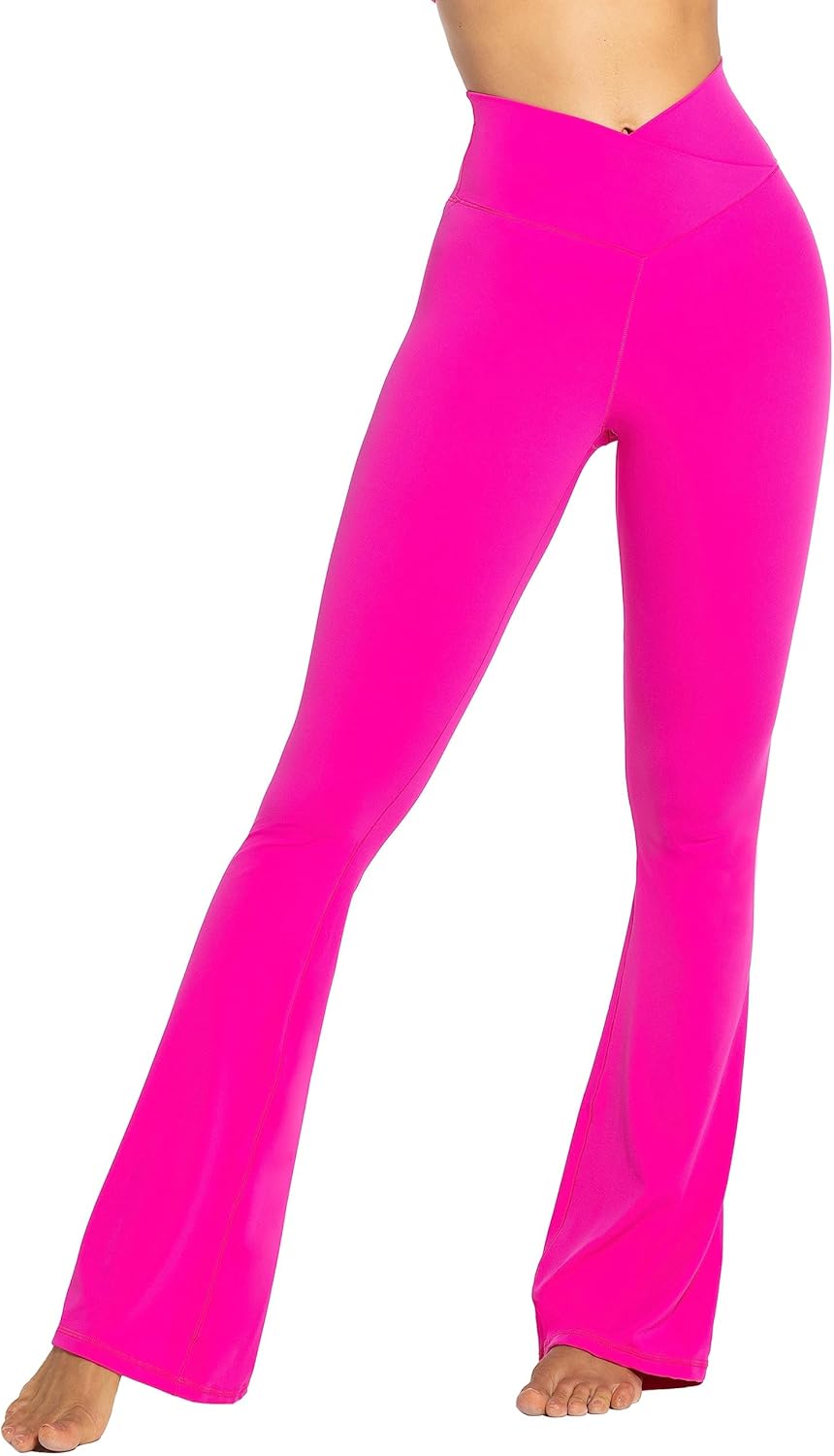 Sunzel Flare Leggings with Tummy Control for Yoga and Gym